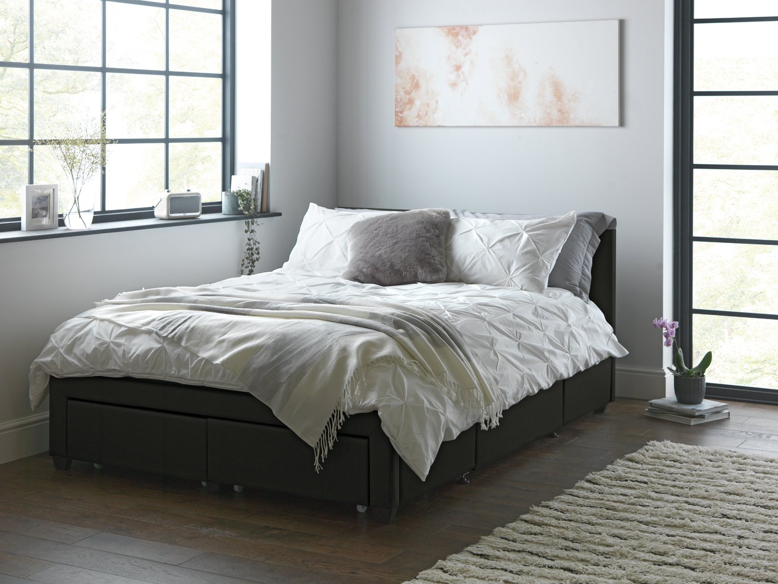 Argos Home Lavendon 4 Drawer Kingsize Bed Frame Review