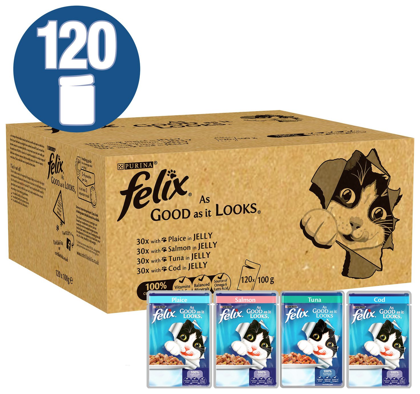 Felix As Good As It Looks Fish 120x100g review