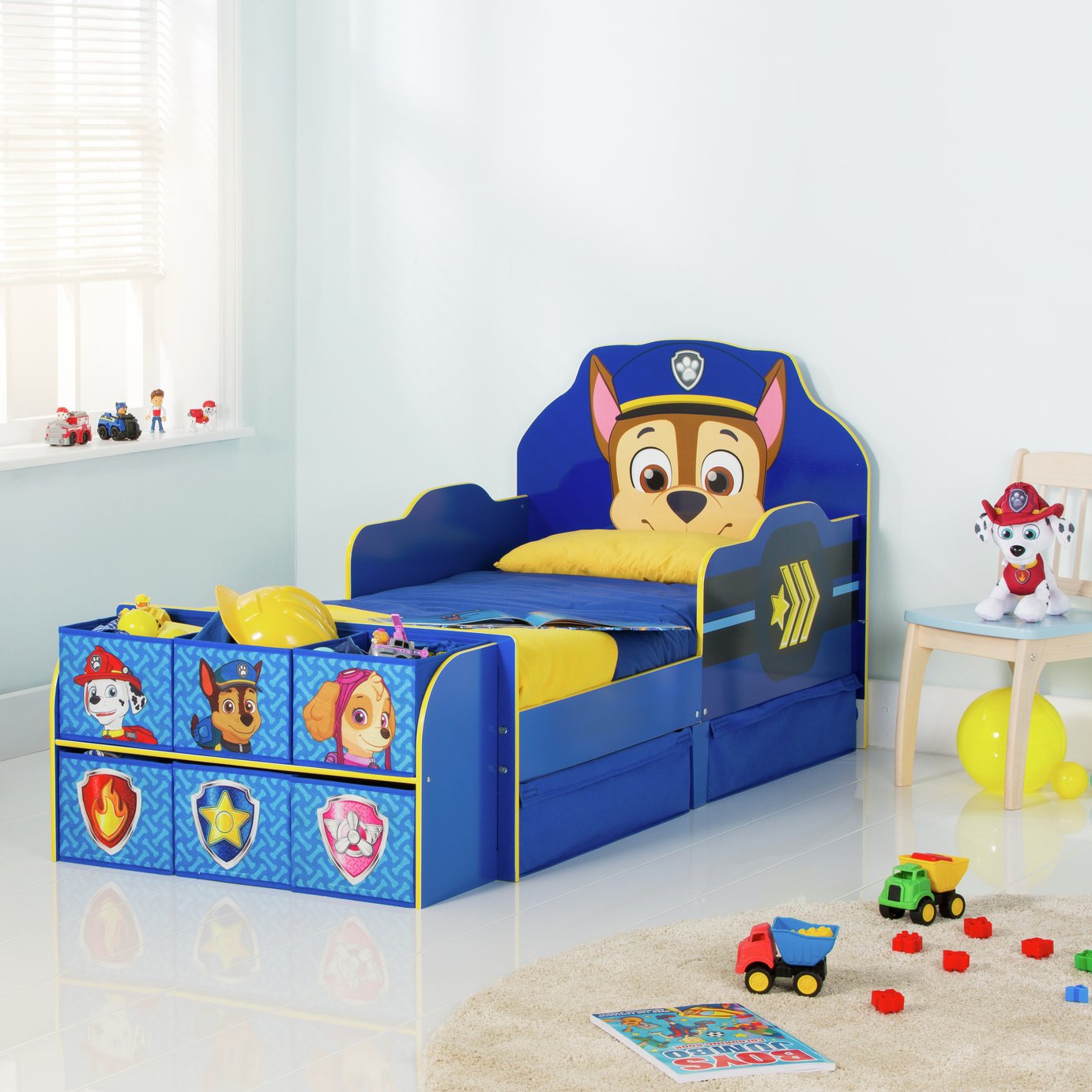 Paw Patrol Toddler Bed Cube & Mattress review