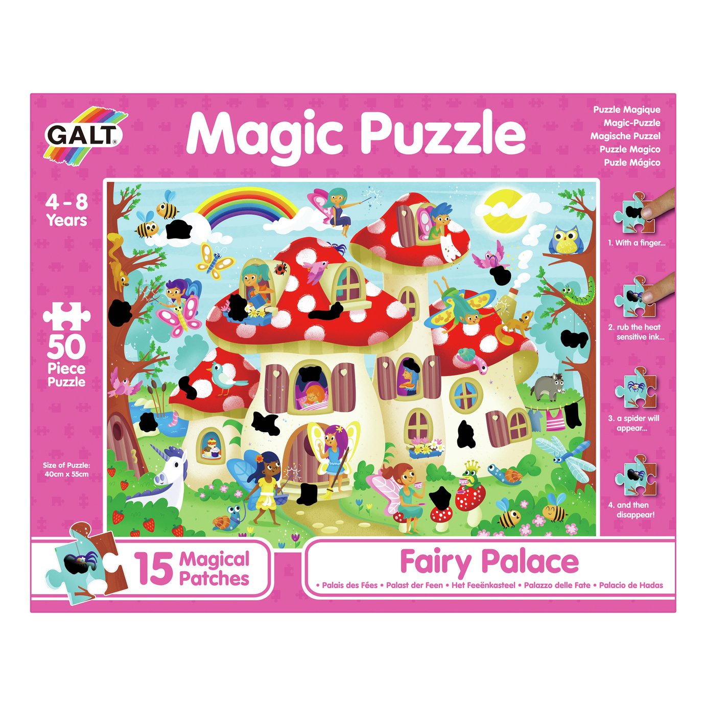 Galt Toys Fairy Palace 50 Piece Magic Puzzle Review