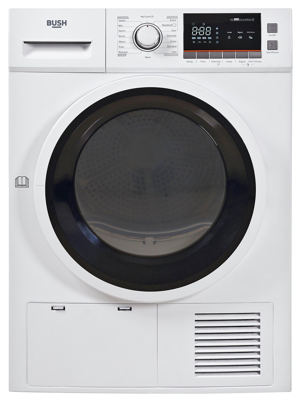 Bush TDNBX8HP 8KG Heat Pump Tumble Dryer - White