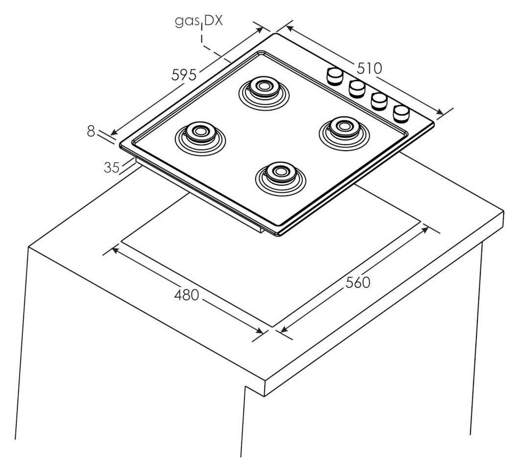 Candy CHG6LX Gas Hob Review