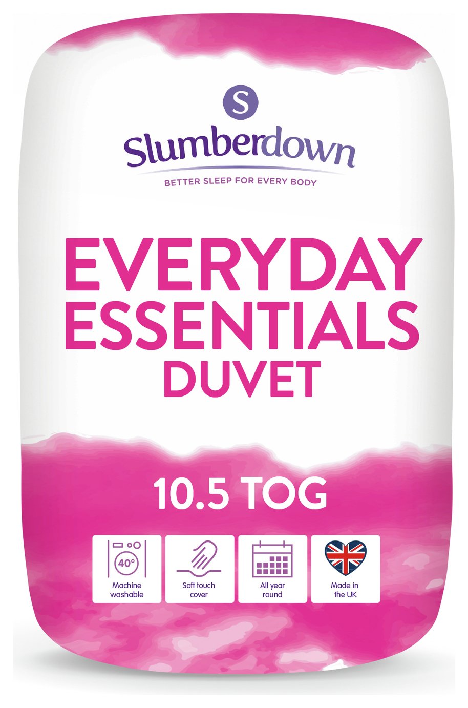 Slumberdown Everyday Essentials 10.5 Tog Duvet - Single