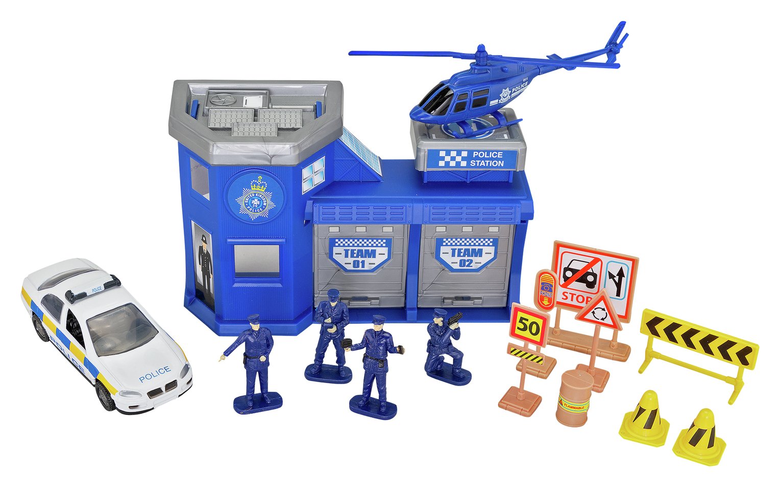 Chad Valley Auto City Police Station Playset