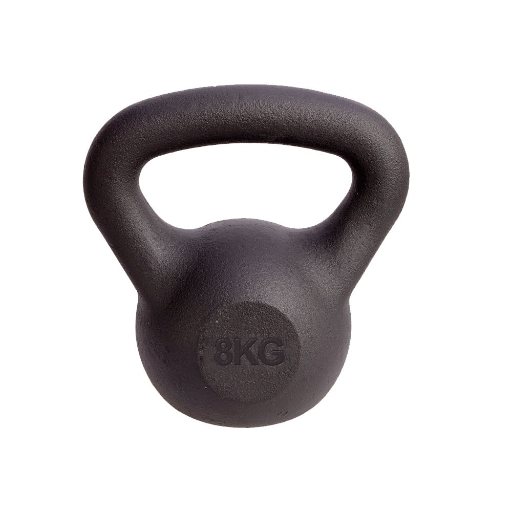 Pro Fitness 8kg Cast Iron Kettlebell