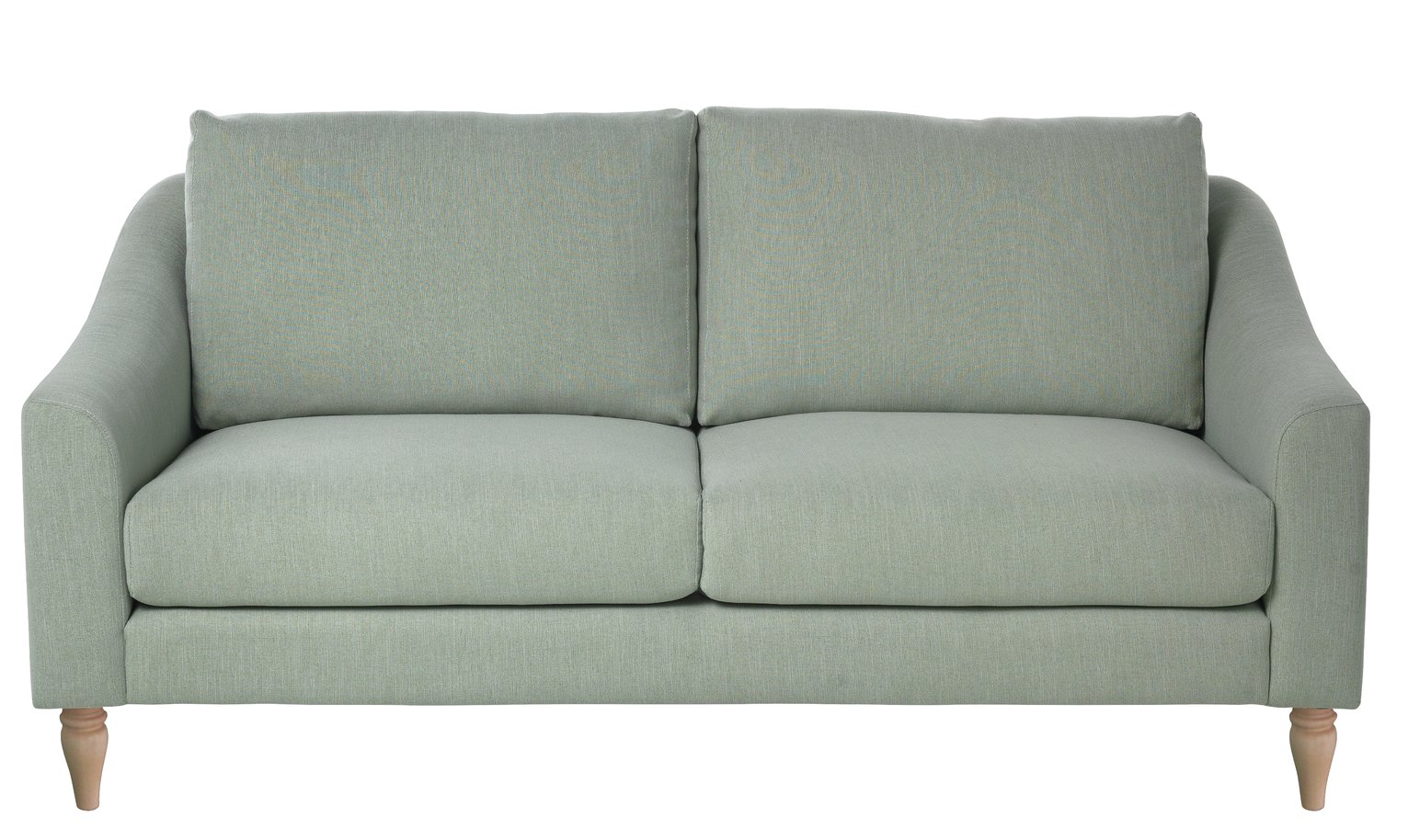 Argos Home Cameron 3 Seater Fabric Sofa - Sage