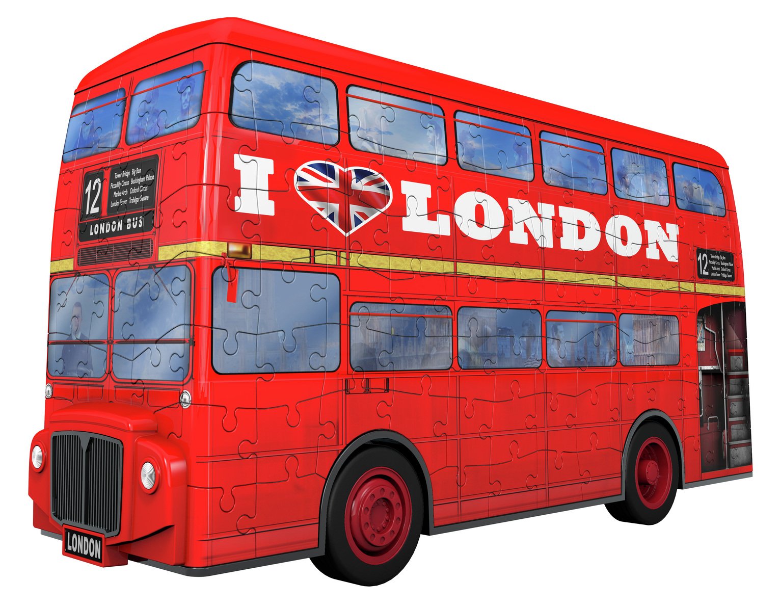 London Bus 3D Jigsaw Puzzle Review