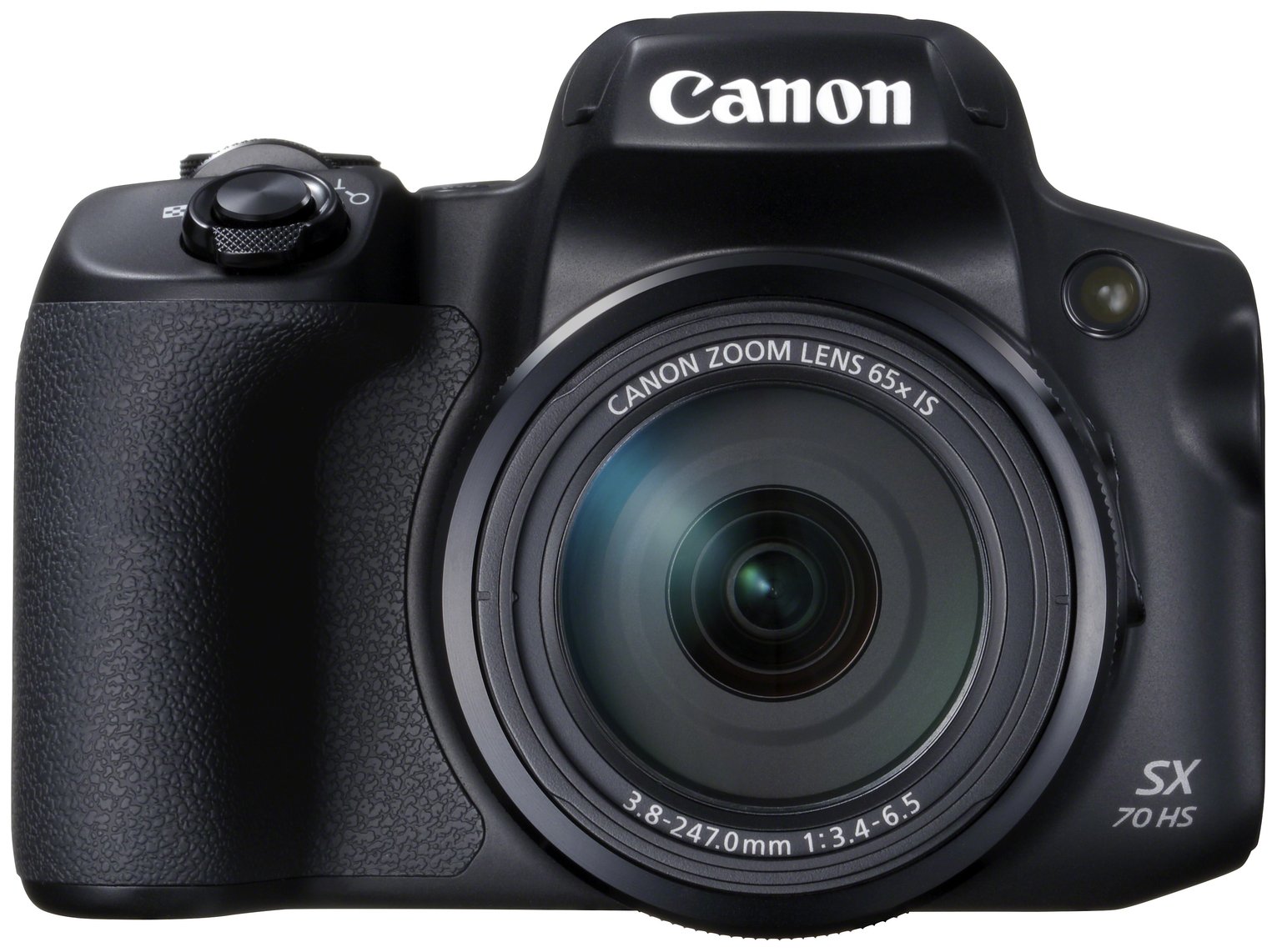 Canon SX70 20MP 65x Zoom Bridge Camera - Black