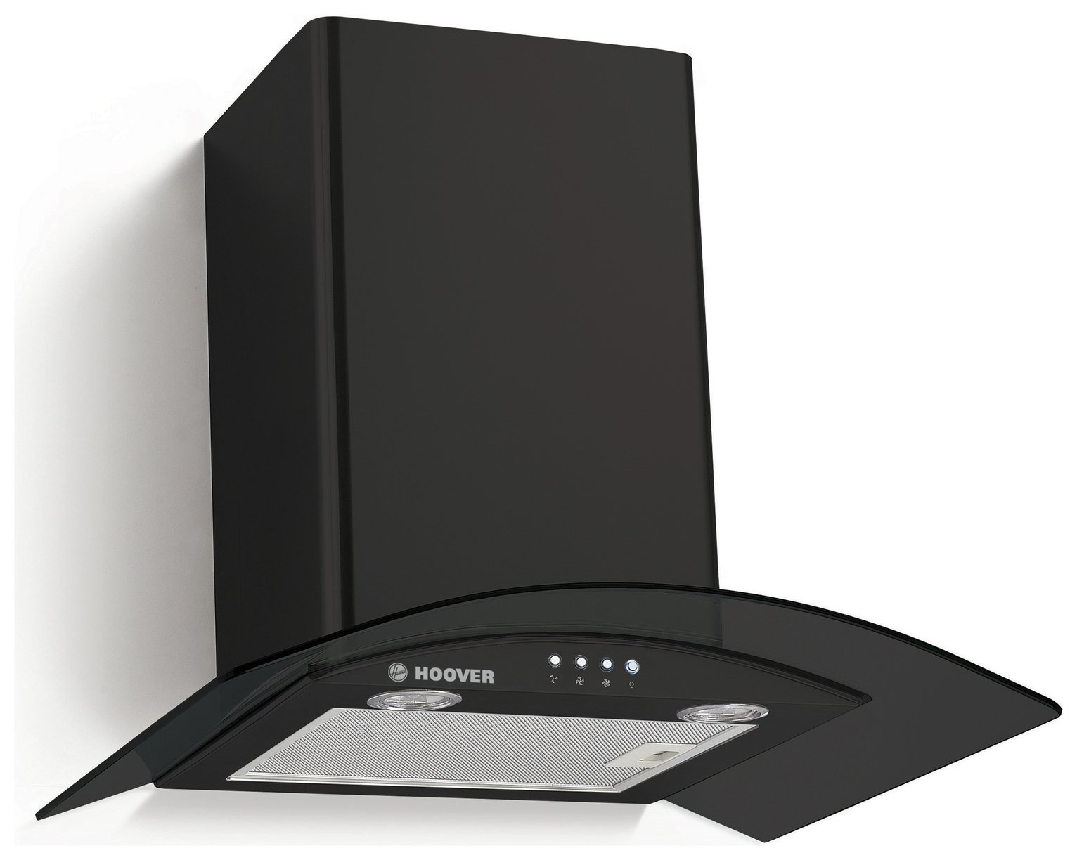 Hoover HGM600N 60cm Cooker Hood - Black