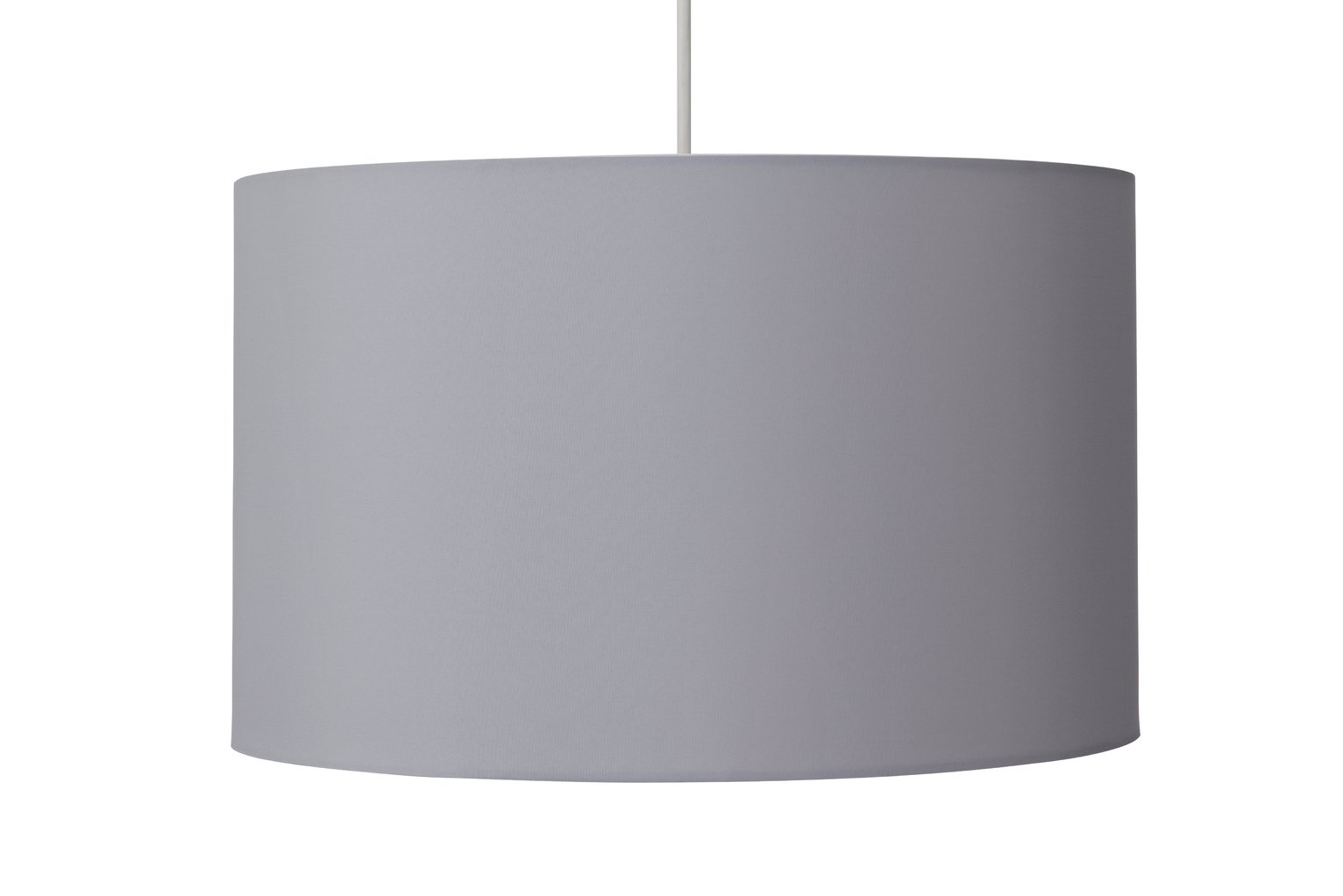 Argos Home Large Drum Shade - Dove Grey