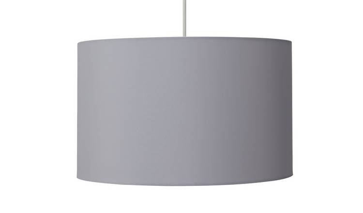 Buy Argos Home Large Drum Shade Dove Grey Lamp Shades