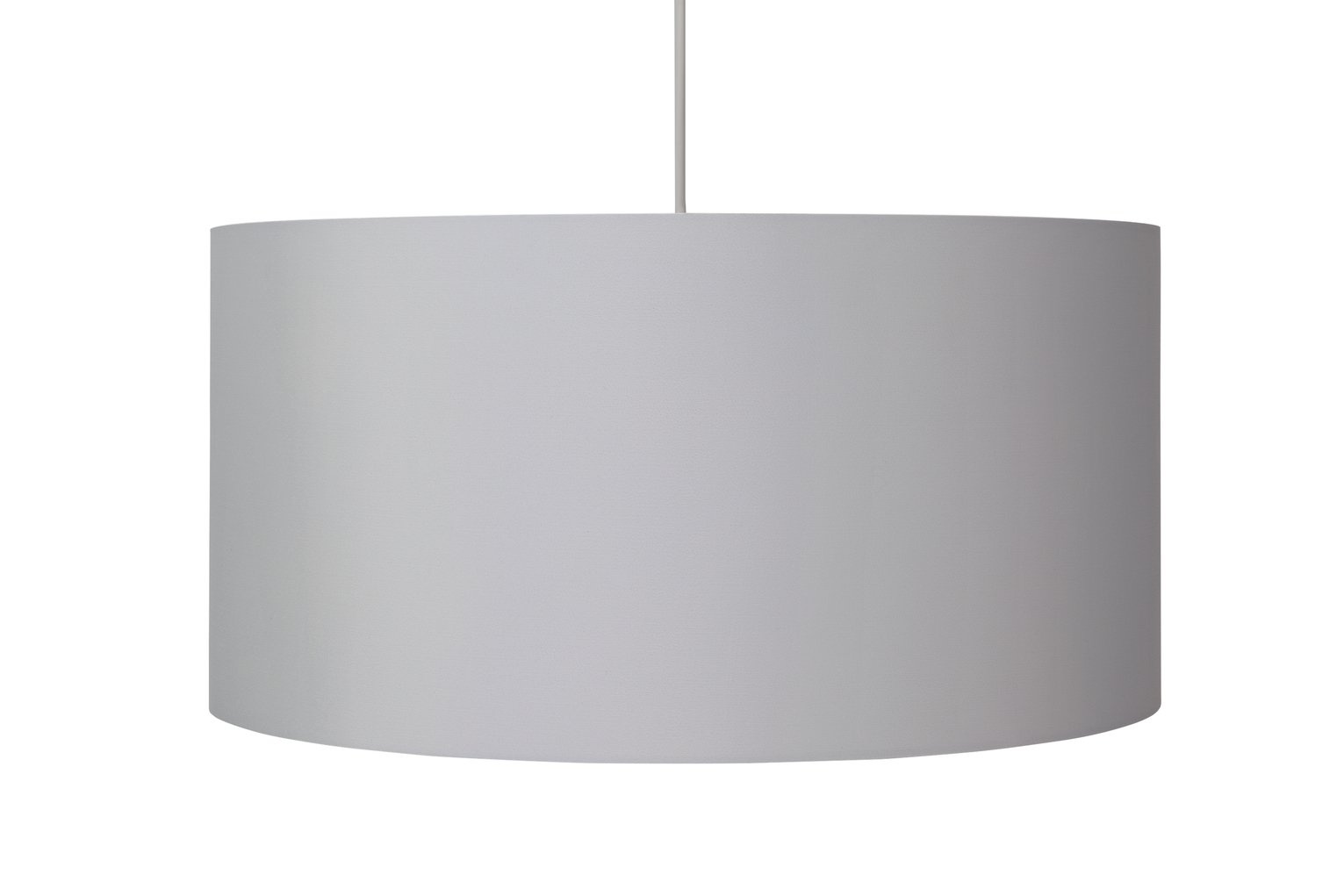 Argos Home Oversized Metallic Shade - Chrome & White