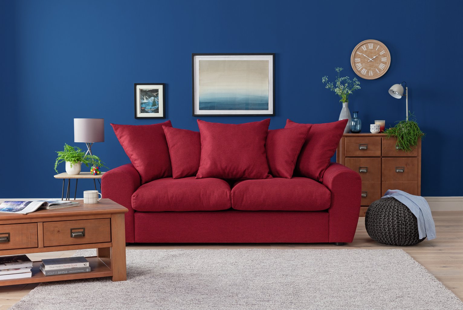 Argos Home Billow 3 Seater Fabric Sofa Review