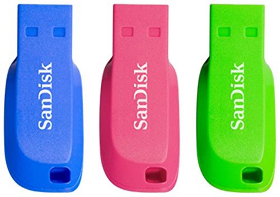 SanDisk Cruzer Blade USB 2.0 Flash Drive 3 Pack Review