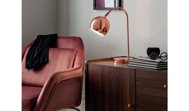 Buy Argos Home Cole Table Lamp Rose Gold Table Lamps Argos