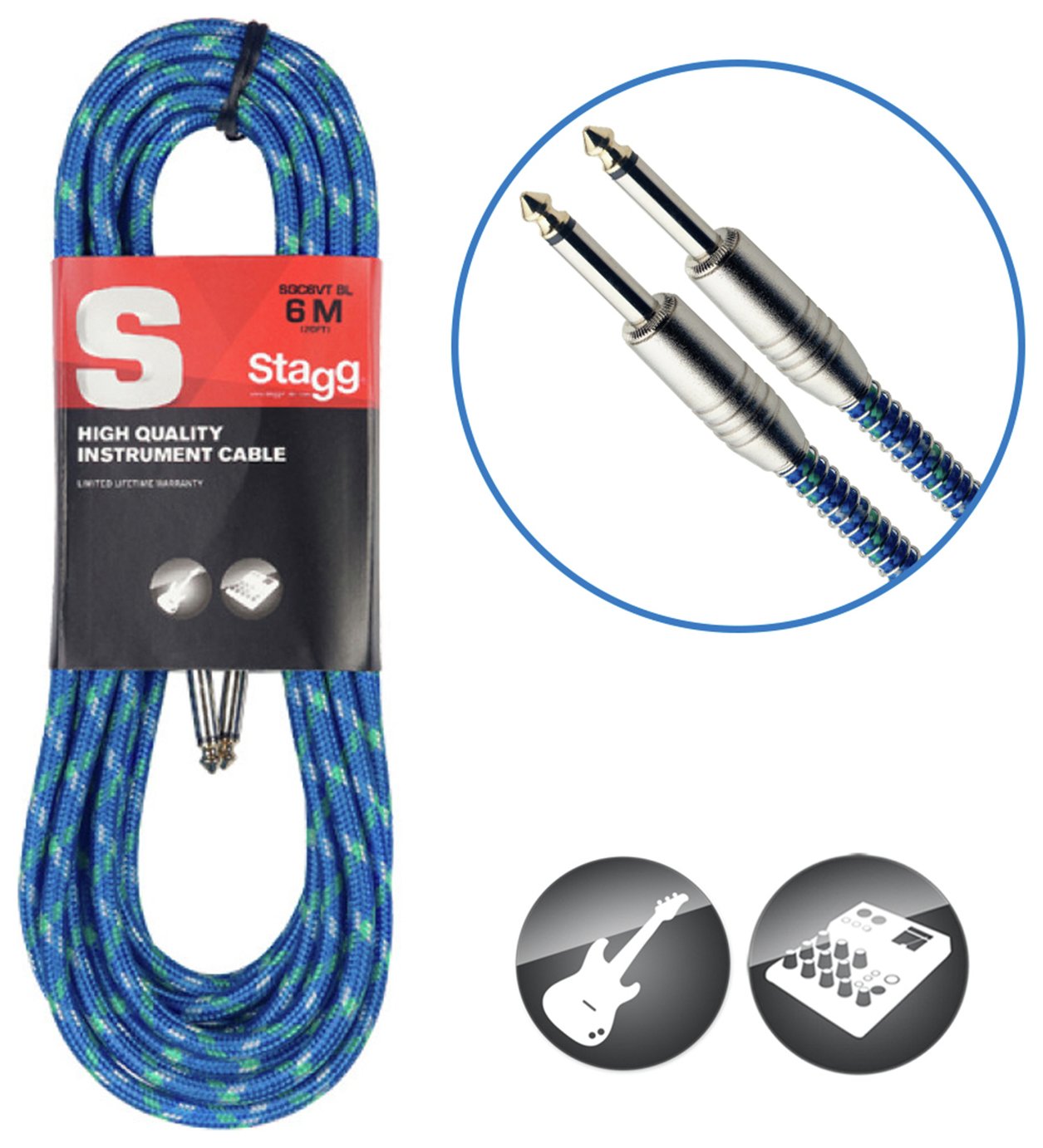 Stagg Tweed Guitar Cable Review