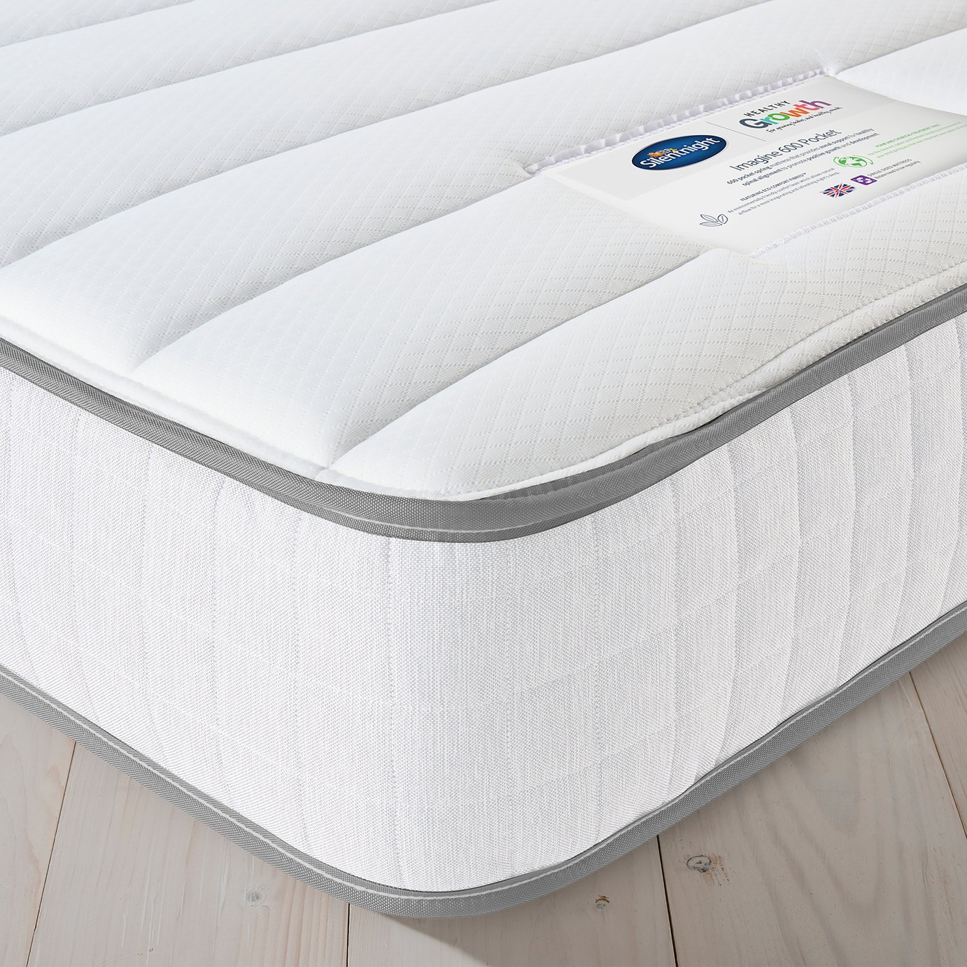 Silentnight Healthy Growth Kids 600 Pocket Mattress - Single