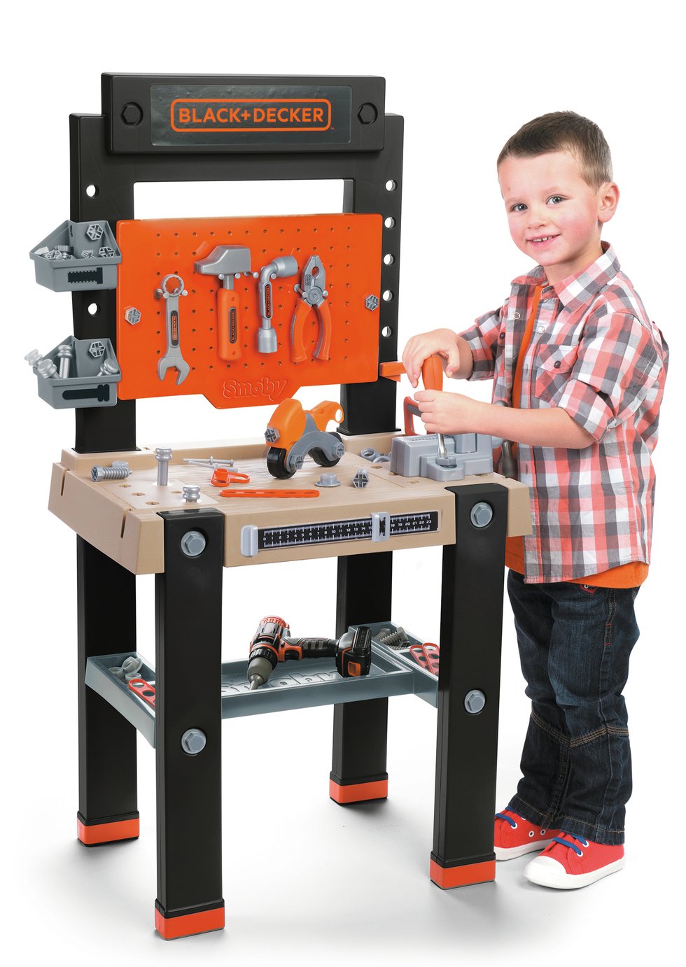 Smoby Giant Black and Decker Toy Workbench Review