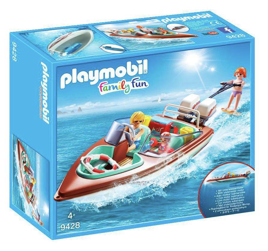 Playmobil 9428 Speedboat with Motor Playset