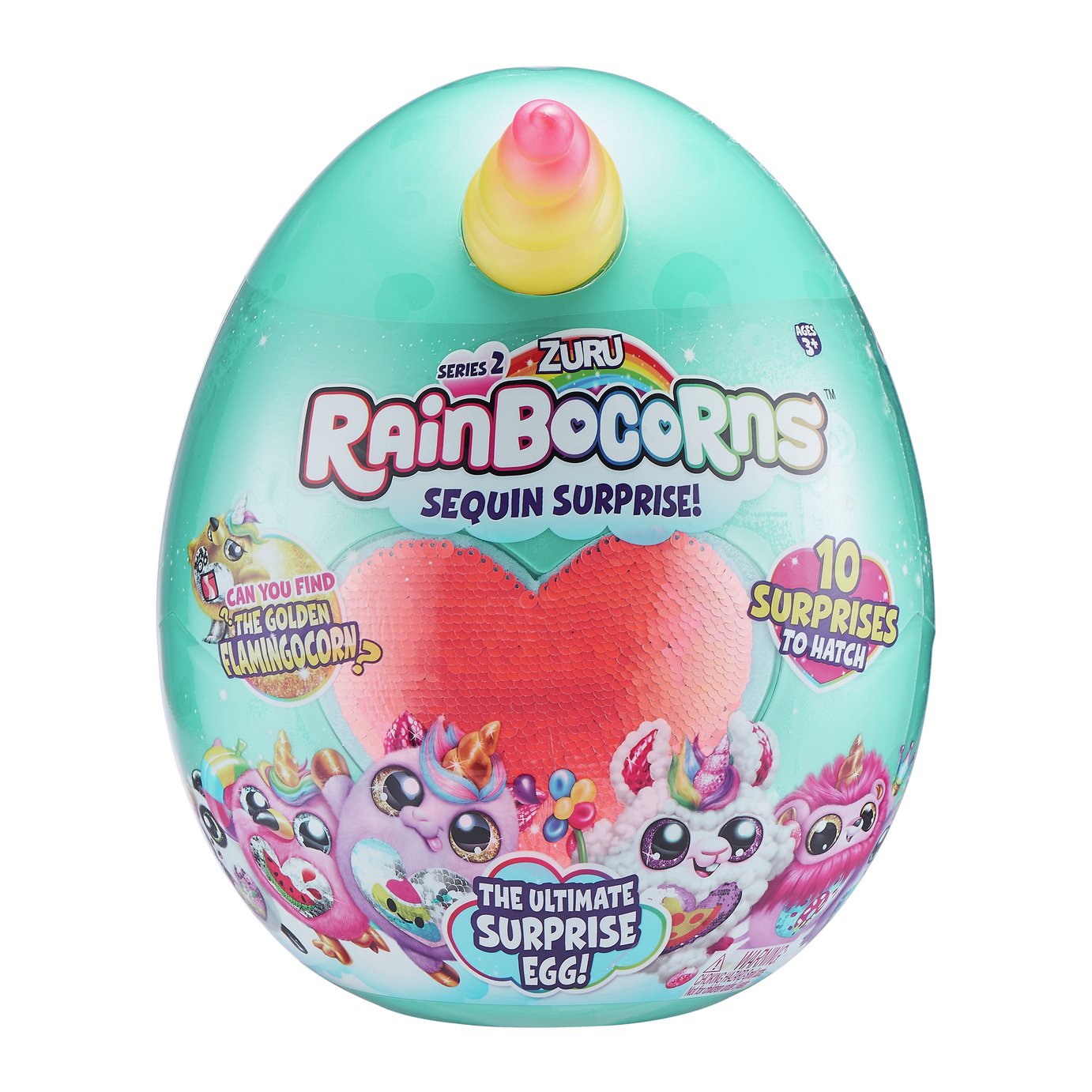 rainbocorns sequin surprise jumbo