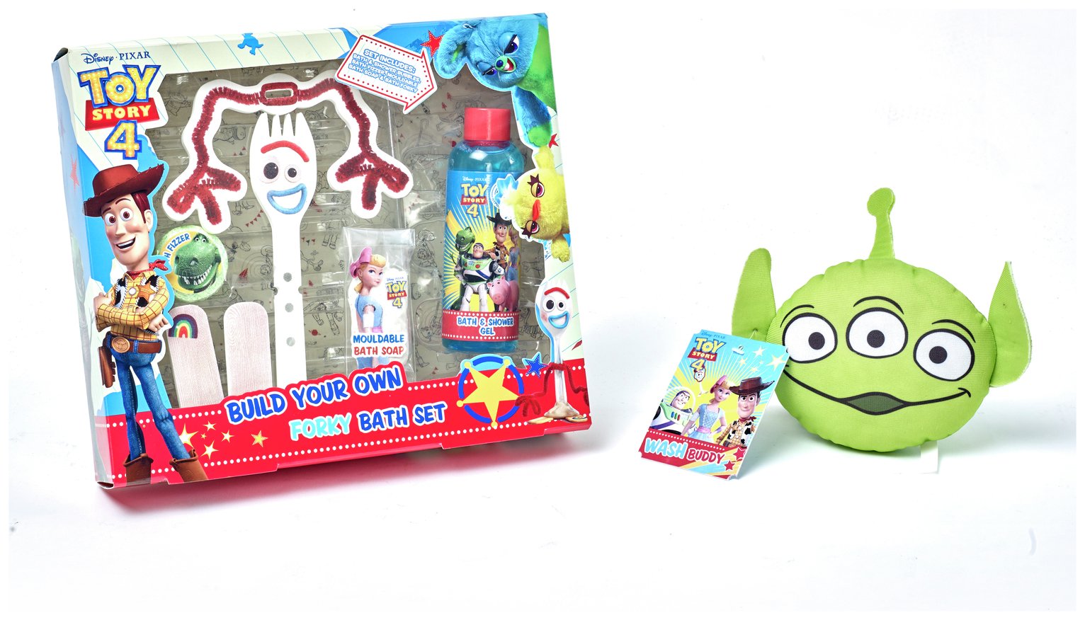 Disney Toy Story's Build Your Own Forky Bath Set