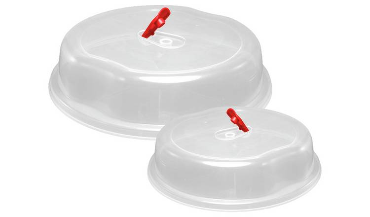 Argos Home Set of 2 Microwave Cover Set