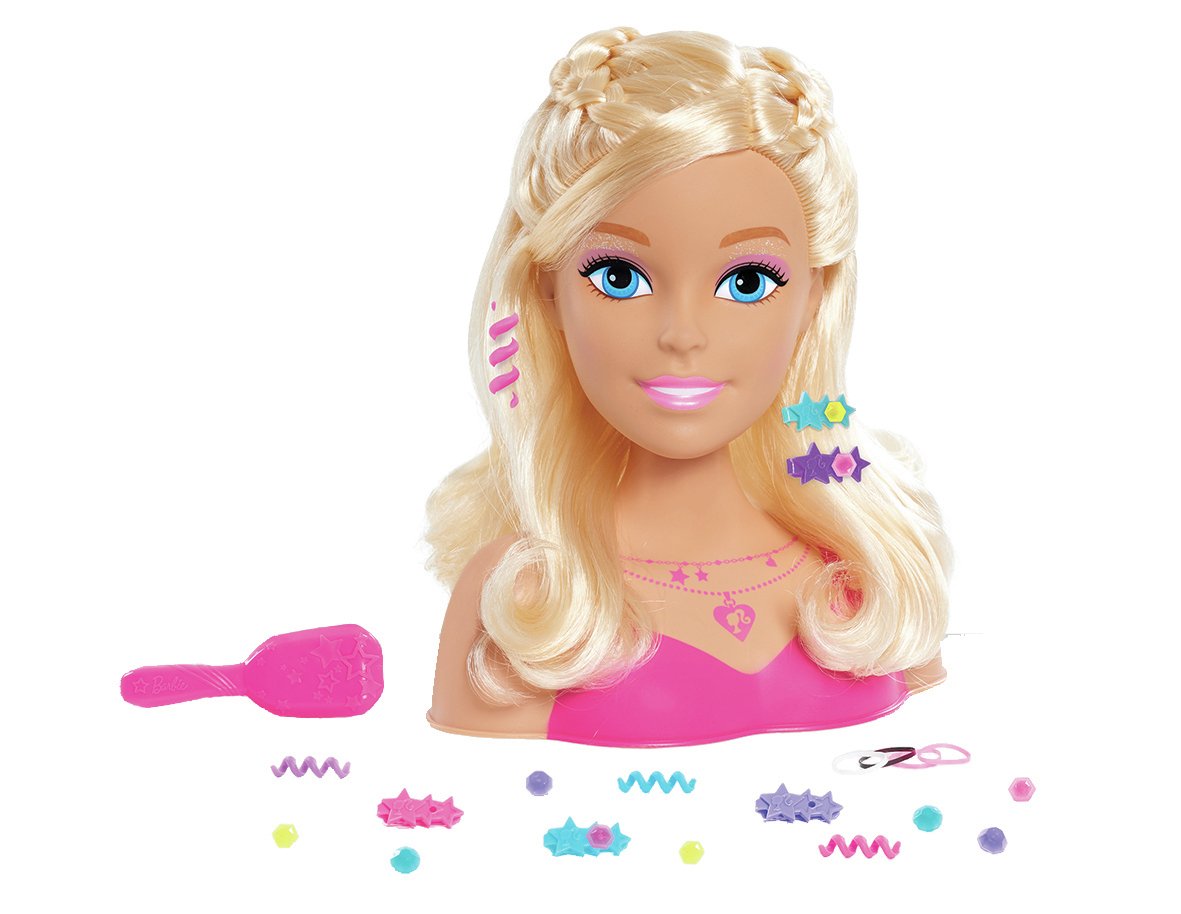 barbie hairdresser head