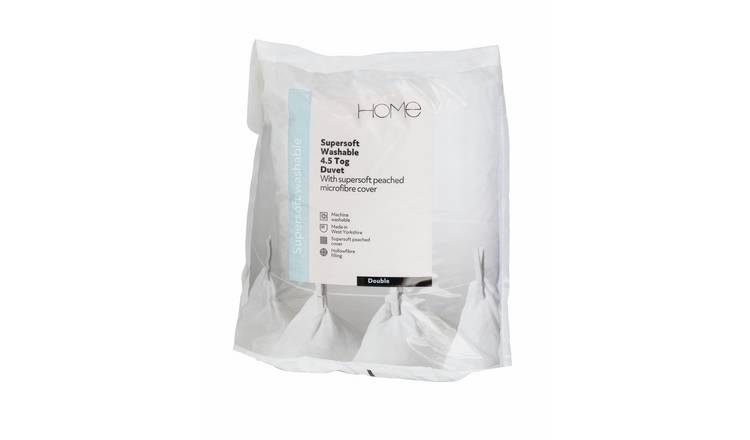 Habitat Supersoft Washable 4.5 Tog Duvet - Superking