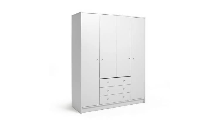 Argos malibu deals 3 door wardrobe