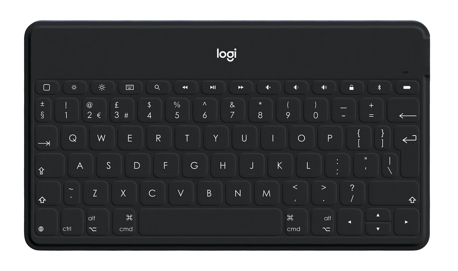 Logitech 9.5 Inch Keys-To-Go Bluetooth Keyboard - Black