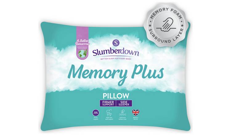 Buy Slumberdown Memory Plus Firm Pillow Pillows Argos