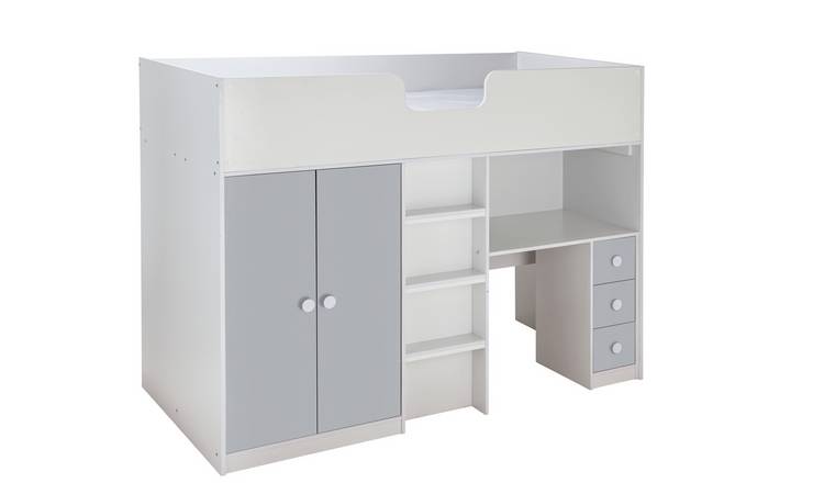 Bunk bed sale with desk argos