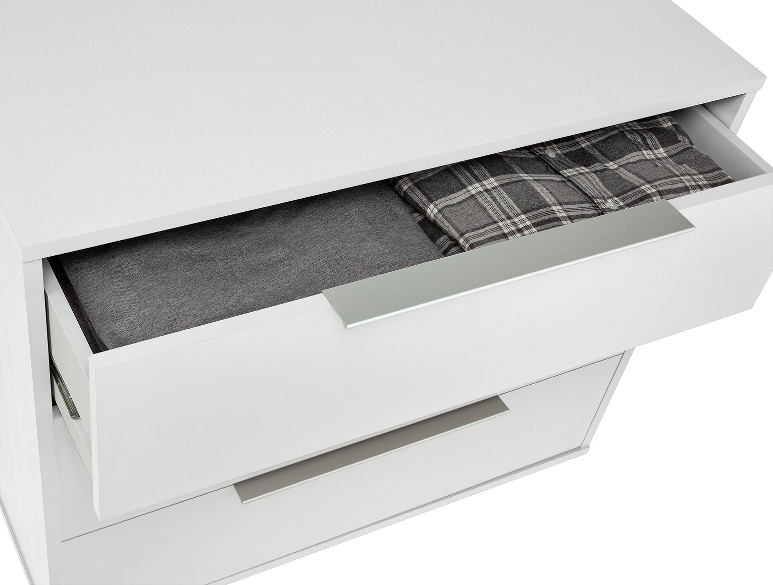 Argos Home Holsted White Gloss Bedside & 3 Drawer Package Reviews