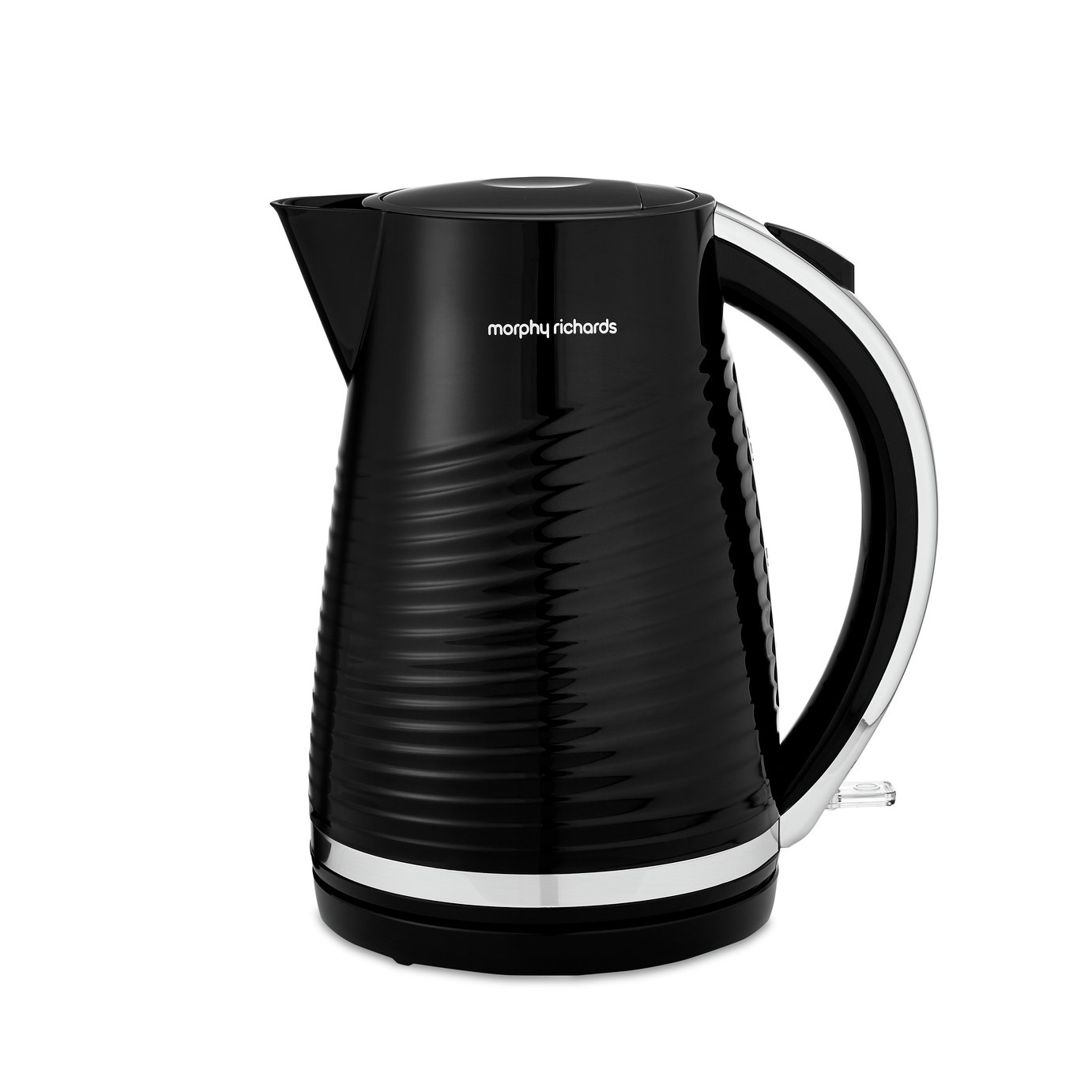 morphy richards jug kettle black