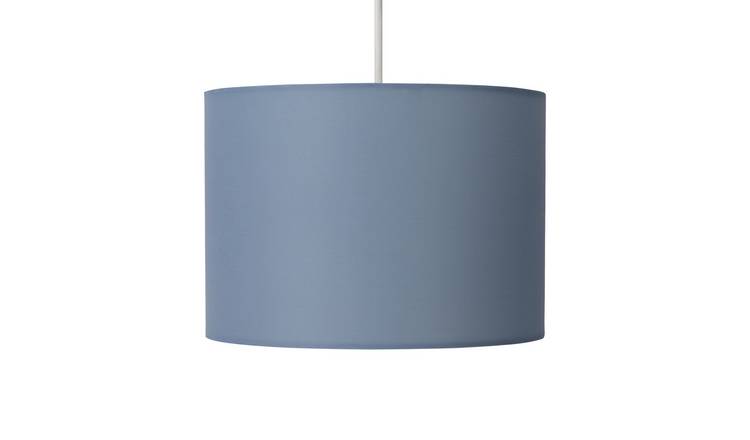 Buy Argos Home Drum Shade Cornflower Blue Lamp Shades