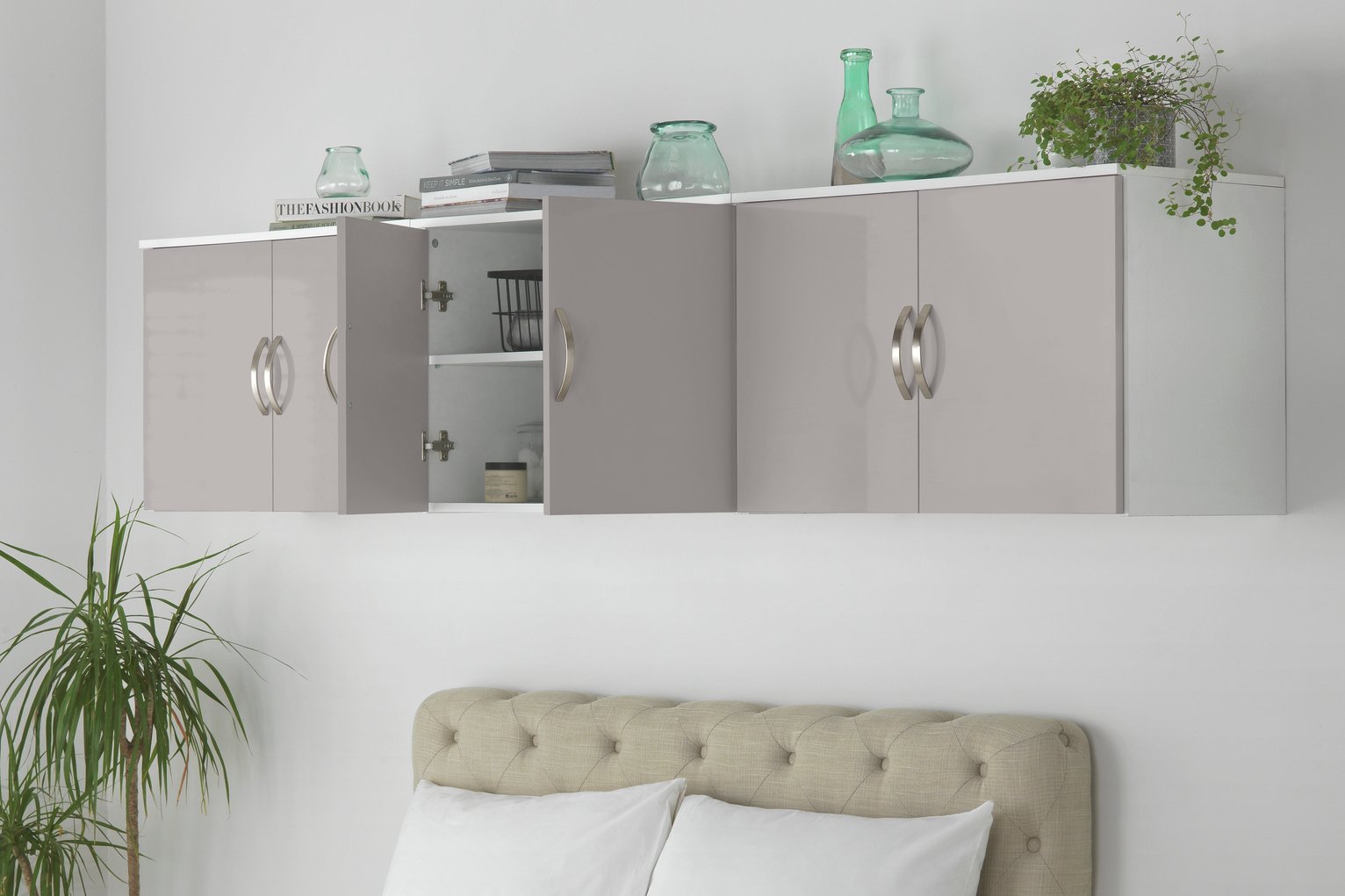 Argos Home Cheval Gloss Overbed Cupboards Reviews Updated March 2023