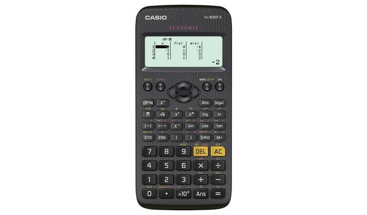 Buy Casio Fx 83gtx Scientific Calculator Electronic Dictionaries And Calculators Argos