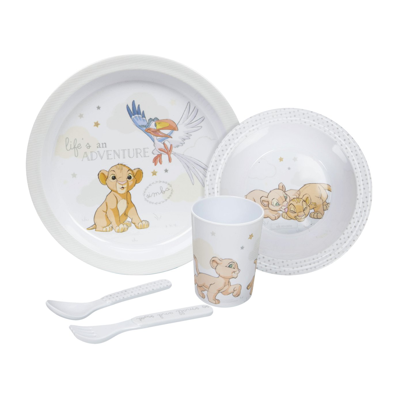 Magical Beginnings Melamine Crockery Set