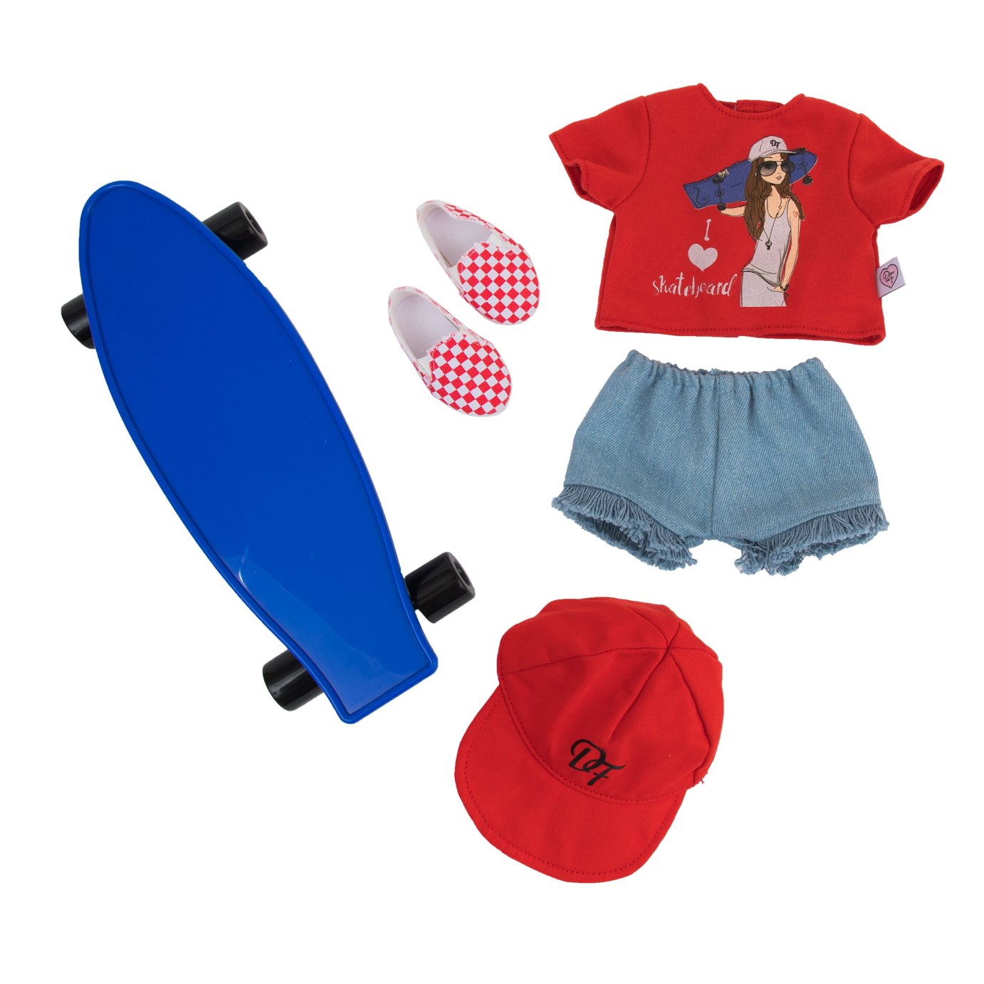 Chad Valley Designafriend Skateboarder Outfit