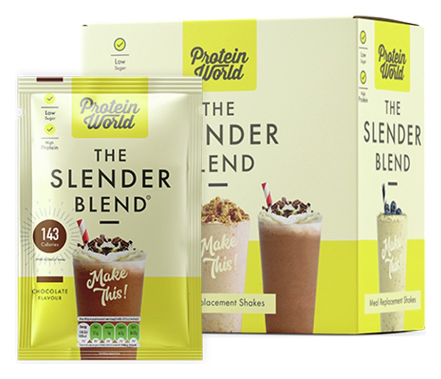 Protein World Slender Blend Chocolate Sachets x 10 Reviews Updated
