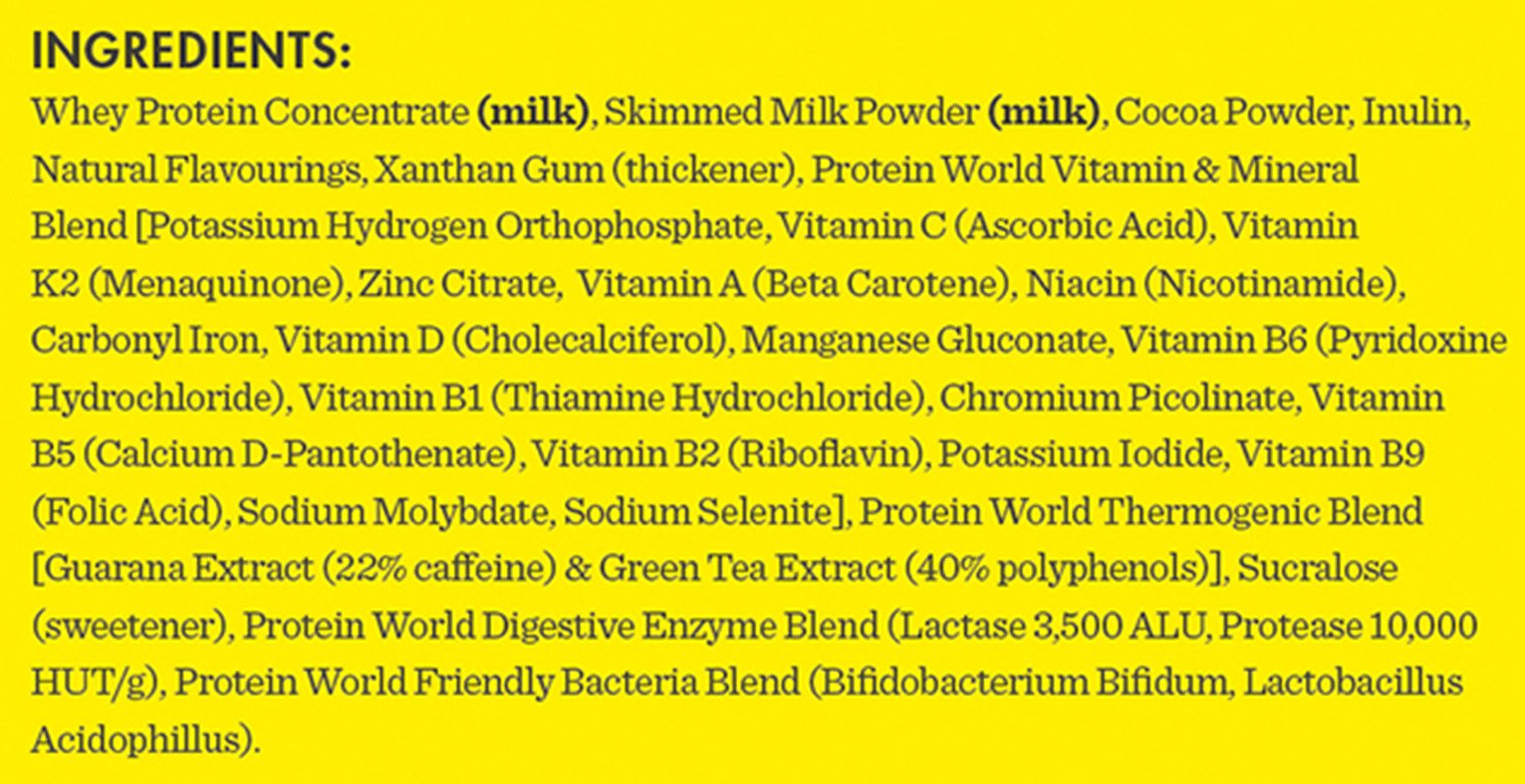 Protein World Slender Blend Chocolate Sachets x 10 Reviews Updated