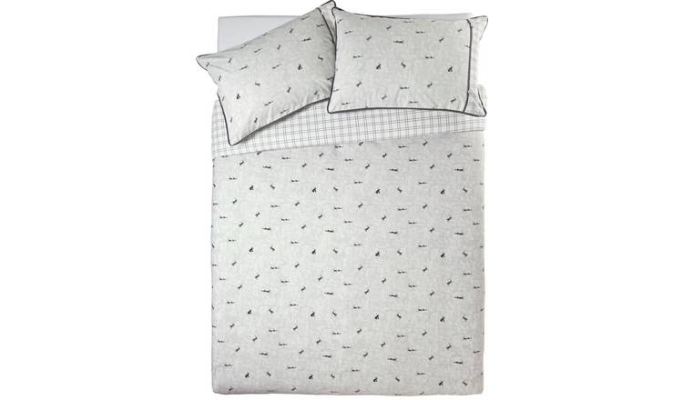 Buy Argos Home Leaping Hare Bedding Set Double Duvet Cover