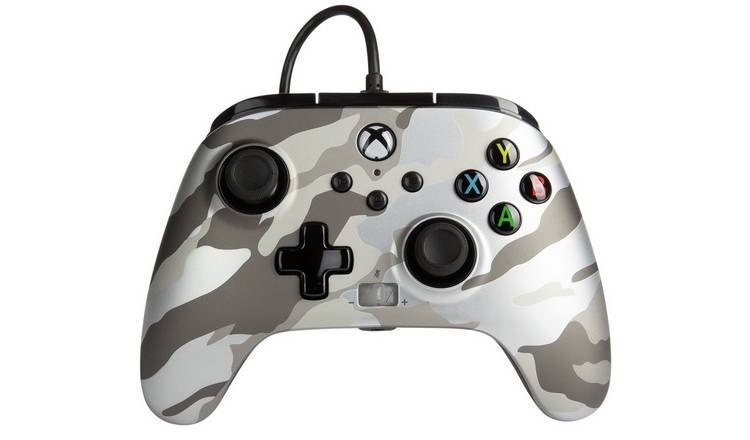 PowerA Xbox X/S & One Enhanced Wired Controller - White Camo