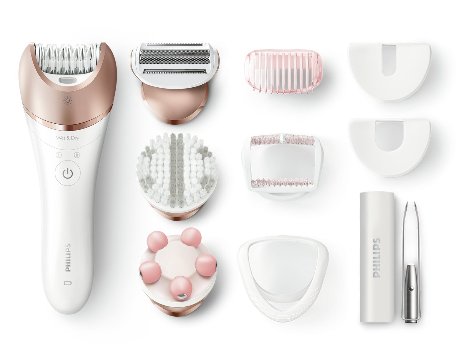 Philips Satinelle Prestige Wet and Dry Cordless Epilator