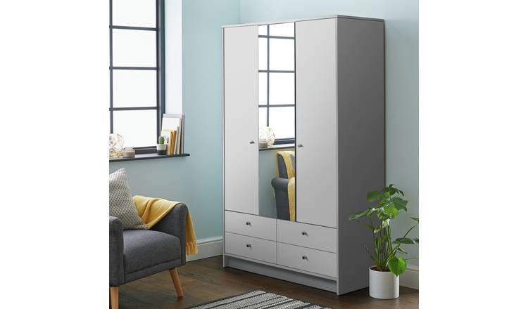 Argos malibu outlet grey wardrobe