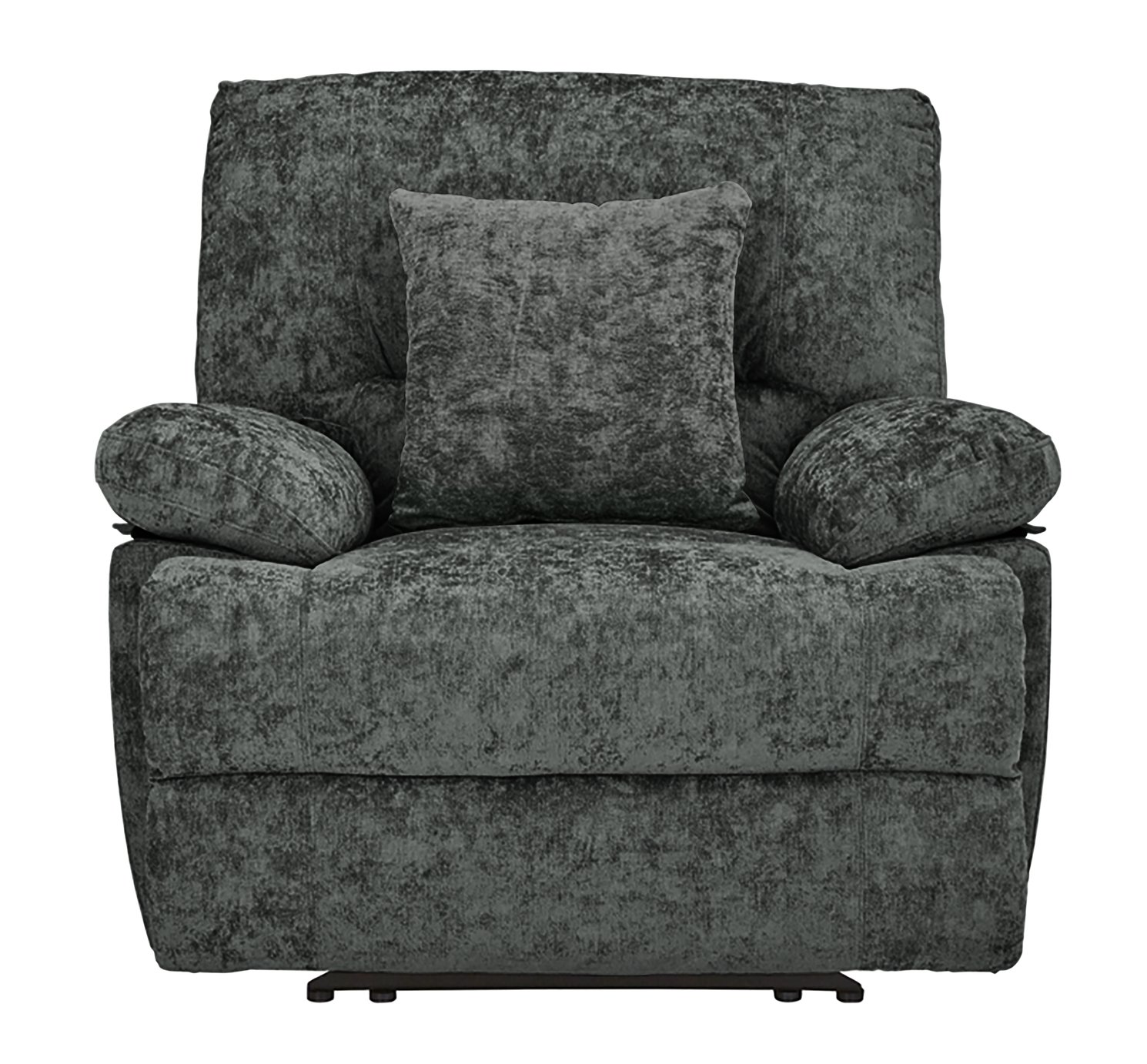 Argos Home Carmilla Fabric Manual Recliner Chair - Charcoal