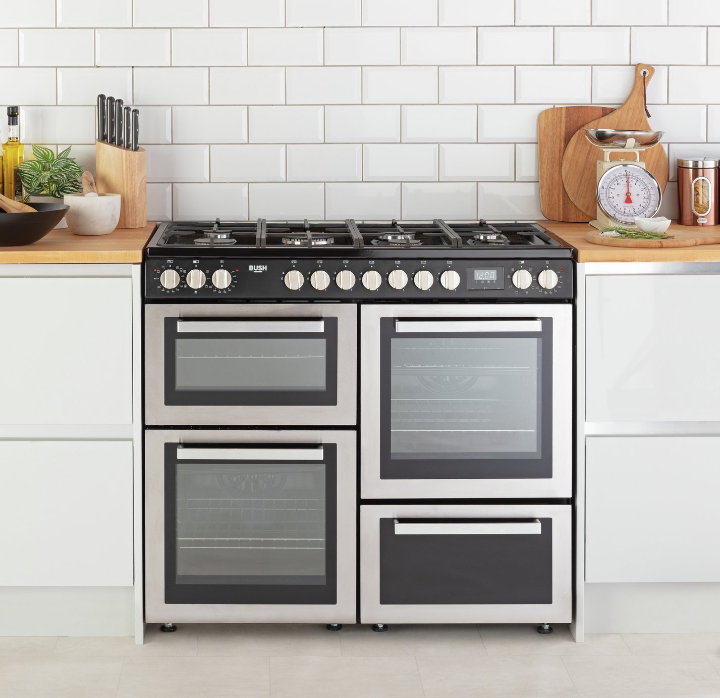 Bush BRC100DHPSS 100cm Dual Fuel Range Cooker Review