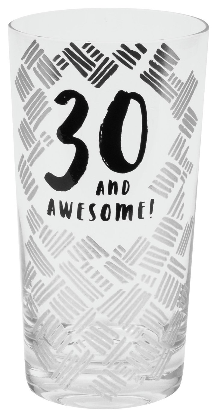 Hotchpotch Luxe 30th Birthday Pint Glass