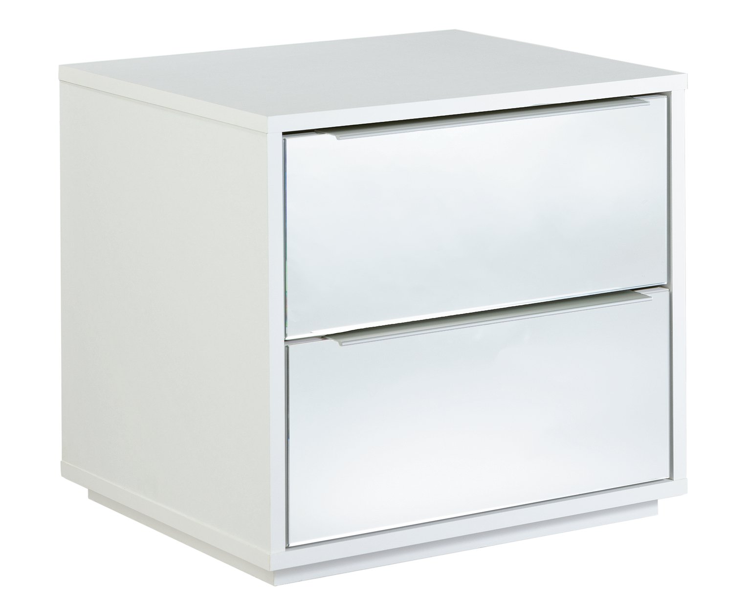 Argos Home Holsted Mirrored 2 Drawer Bedside Chest