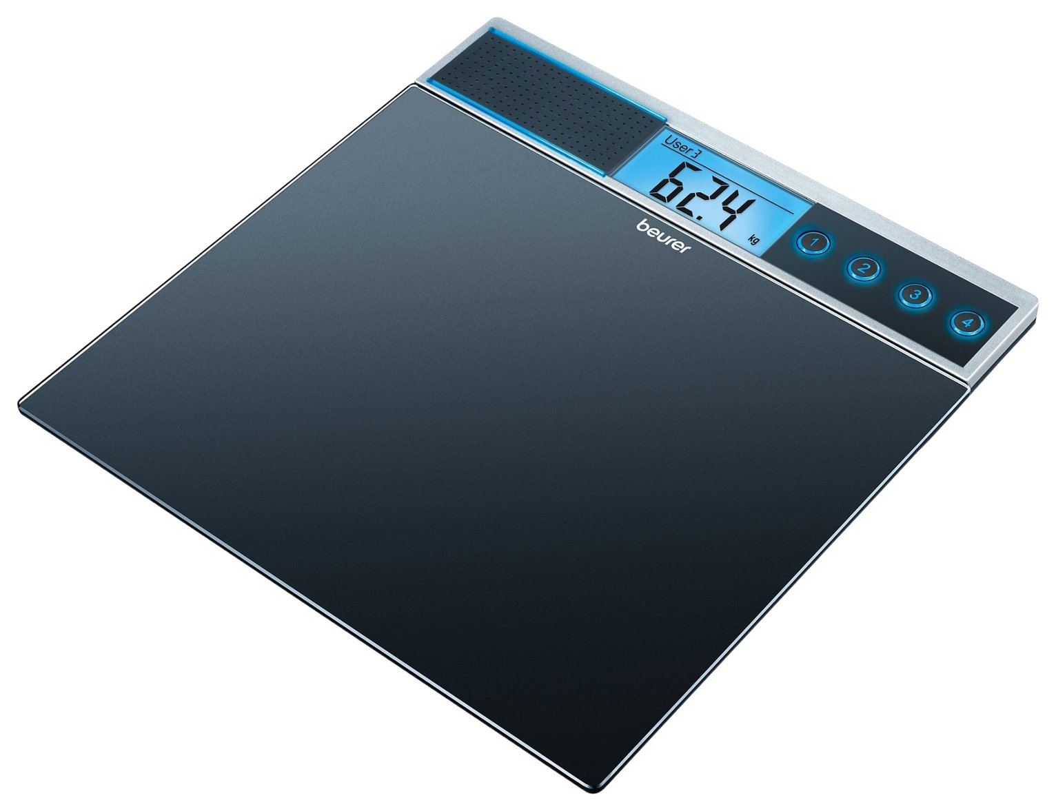 Beurer GS 39 Designer Glass Scales with Voice Function